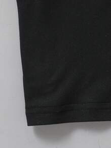 3pcs/Pack Young Boy Casual Slogan Print Colorblock Short Sleeve Crew Neck T-Shirts, Suitable For Sports, Leisure And Daily Outdoor Wear, Summer