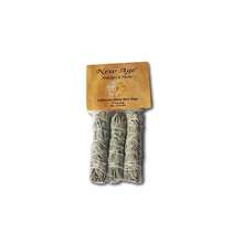 NewAge Smudges And Herbs MCWS3 California Mini Sage Wands, 4-Inch, Pack Of 3,..., Fragrance, Perfume, Unisex, Long Lasting, Parfum, Scent, Notes, Signature, Luxury, Gift, Collection, Classic, Set, Original