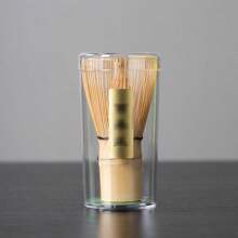 1pc Japanese Ceramic Matcha Bowl With Lip, Matcha Tea Set With Matcha 4-Piece Color Box Set Back To School - Multicolor - View 9