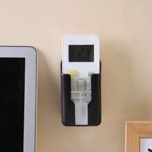 Novo Suporte de Parede para Armazenamento de Controle Remoto, Suporte de Parede para Controle Remoto de Ar-Condicionado Sem Furos