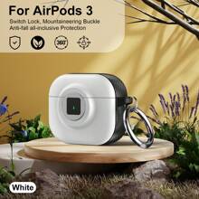 创意相机锁式保护壳，兼容 Apple Airpods 第四代，防震，独特设计，适合男女，时尚第四代锁保护套 - 彩色 - 查看 15