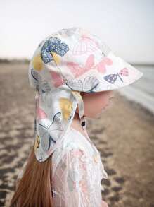 1 Piece Unisex Kid's Summer Bucket Hat, Korean Style Simple Multi-Color Versatile Sun Protection Hat For Boys And Girls - 1PC - View 5