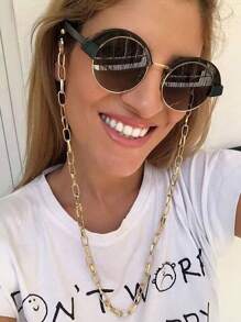 1pc Women's Anti-Slip Sunglasses Chain Accessory - W-yJL13 Chain Glasses Accessories - View 1