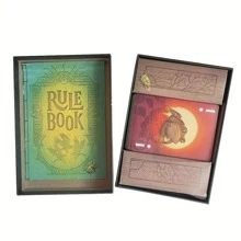 1pc [Festive Delight] Toil & Troublez: Magical Forest Edition - An Exciting Role-Playing Card Game Suitable For Adults, 2-6 Players, 14+ | Featuring Enchanting Frog And Mushroom Designs | Ideal Holiday Gift And Party Game