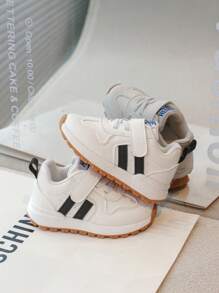 2025 Peuter Kinderen Lente Zachte Zool Anti-Slip Ademende Sportschoenen, Jongens Sneakers
