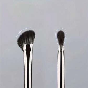 3支/套鼻部轮廓高光化妆刷，斜角轮廓扇形刷，超细鼻部及眼影混合刷，柔软毛质精准化妆工具，粉底刷，遮瑕刷，腮红刷，轮廓刷，腮红刷，修容刷，散粉刷，粉底刷，腮红刷