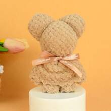 1 件毛巾礼品套装，泰迪熊毛巾纪念品礼物，配有透明袋 - 非常适合圣诞节、感恩节、婚礼、生日礼物 - 彩色 - 查看 15