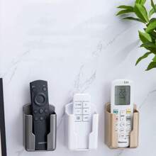 Novo Suporte de Parede para Armazenamento de Controle Remoto, Suporte de Parede para Controle Remoto de Ar-Condicionado Sem Furos
