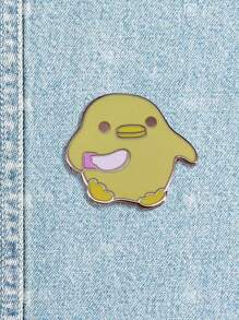 1PC Cute Bird Animal Enamel Brooch Fashion Backpack Decoration