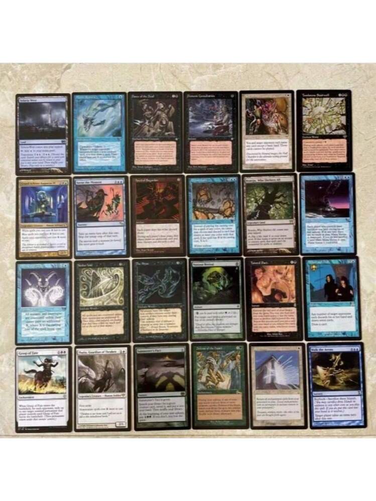 108pcs Black Core Magic The Gathering Cards P9 Dual Land Fetch