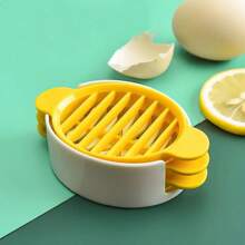 1 Set 3-In-1 Multifunctional Egg Slicer, Vegetable & Fruit Cutter, Kitchen Tool, Random Color