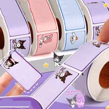 300pcs   & Friends Name Sticker Labels - Cartoon Stickers For Diaries, Office Supplies And Items - Multicolor - View 1