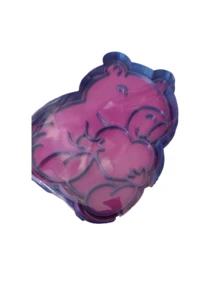 cortador para galleta capibara corazón cortador+ sello  cortador para galleta decoración con royal icing - Morado Violeta - Ver 3