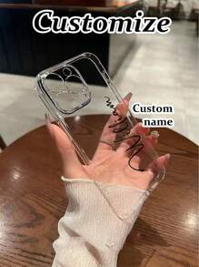 1 pièce Étui de téléphone peint personnalisé perforé haute transparence antichoc compatible avec iPhone16/iPhone16Pro/iPhone16Plus/iPhone16ProMax/iPhone15ProMax, Apple P13, P14, P11 Étuis souples, A50, A12, A32, A52, A72, A51, A21S, A13, A14, S22 Ultra, S23, A33, A53, S20 FE, Redmi 11, 12 Pro, 12, 12X, Note 11, 9A, 9C, Poco X3 NFC, Redmi 10, 9, Note 9, 12C, Note 11 Pro, Redmi 10C, Note 8 Pro - Multicolore - Voir 3