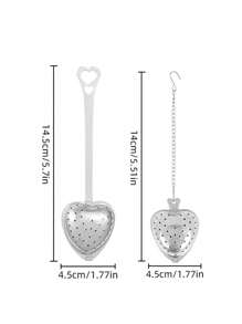 1pc/5pcs Stainless Steel Multipurpose Spice Ball Seasoning Pot Soup Strainer Tea Infuser, Hot Pot Spice Filter