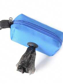 Outdoor Dog Walking Waste Poop Bag Dispenser, Pet Trash Bag Holder