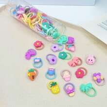 20 件/套可爱卡通小尺寸手指发带，彩色女士发带，百搭公主发饰，款式随机 - 彩色 - 查看 6