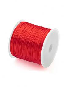 Diameter 0.7mm Approx. 1 Roll Flat Raw Silk Style Elastic Thread Beaded String Bracelet Rubber Band Beaded String Flat Silk Text Play Beaded String DIY Accessories Accessories Wire Suitable For Making Jewelry Jewelry, Bracelets, Necklaces, Hangings, Beads, Bracelets. - Multi-strand Flat Elastic Cord - View 15