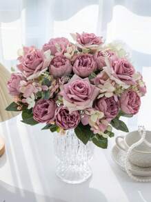 1/2 قطعة من الزهور الاصطناعية - الفوشية، الفوشية الحريرية، النباتات المزيفة، للزينة المنزلية في غرفة الطعام وغرفة المعيشة والحديقة الخارجية، فن إضافة الزهور، إكسسوارات التصوير الفوتوغرافي، الخريف، الربيع، فازات، جدارية من الزهور، إكسسوارات ديكور، أعياد الميلاد، هدايا عيد الحب وأعياد السنة الجديدة