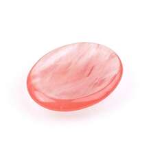 1PC Natural Crystal Palm Stone 35*45mm Worry Stone