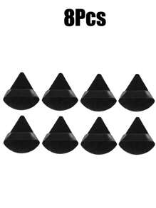 50/20/10/5/1pc Reusable Triangle Makeup Sponges, Multi-Functional Cosmetic Tools Suitable For Foundation, Primer, BB Cream, Sunscreen, CC Cream, Blush Etc., Perfect Replacement For Brushes, Ideal For Travel And Home Use