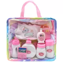 Colorful Unicorn-Themed Doll Backpack For 12-18 Inch Dolls,Suitable For Carrying Doll Clothes, Doll Accessories(Carrying Bag Only, Accessories Not Included)