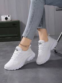 Tênis Esportivos Casuais Femininos de Moda Moderna, Estilo Faculdade em Patchwork Colorblock, Versáteis e Confortáveis, Tênis Grossos Fashionistas, Atletismo. Tênis Brancos Femininos com Forro Térmico, Interior Forrado de Pele Macia, Clássicos de Listras Redondas, Sola de Goma Branca e Preta, Versáteis e Confortáveis, Ideal para Primavera, Férias da Primavera e Páscoa