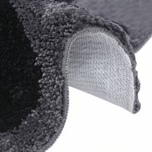 1pc Round Halloween Tufted Area Rug With Retro Sunflower Art Design - WeRugz Non-Slip, Washable, Fluffy Medium Pile Carpet For Living Room And Bedroom, Machine Washable, Rubber Backed - Black - View 8