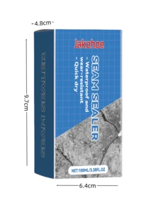 Waterproof Joint Sealant Tile Waterproof, Wear-Resistant, Elastic, Invisible, Transparent Leak-Proof Sealant