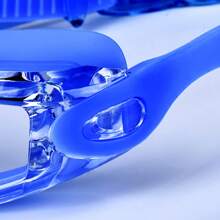 Swimming Goggles With Hood And Earbuds, Anti-Fog UV Protection Waterproof Eye Protection For Men And Women