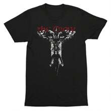 The Crow T-Shirt  Adults Funny Unisex TShirt  Halloween Movie Parody Tee Shirt  Mens Pop Culture T-Shirt  's Printed T-Shirts - Black - View 1