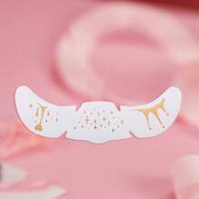Tatuajes temporales de larga duración para rostro de mujer: labios, estrellas, lazos, parches de maquillaje, perfectos para San Valentín. - qt-0075 - Ver 7