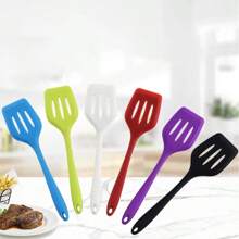 Espátula de silicona para cocina, espátula para carne y panqueques, herramienta de cocina multifuncional, 1. LBRG - Azul - Ver 10