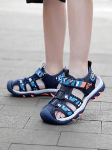 Zapatos para niños, sandalias para niños, sandalias deportivas para niños, zapatos de playa para niños, sandalias slip-on, sandalias de punta cerrada