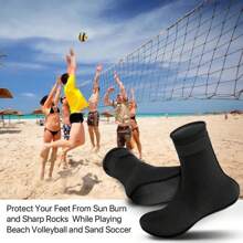 Calcetines de neopreno de 3MM de grosor unisex, calcetines de natación resistentes al deslizamiento y al frío para deportes acuáticos de invierno como buceo, surf y esnórquel