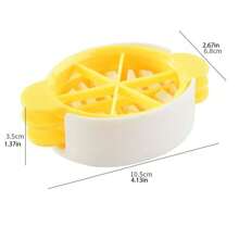 1 Set 3-In-1 Multifunctional Egg Slicer, Vegetable & Fruit Cutter, Kitchen Tool, Random Color