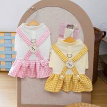 猫咪和小狗夏季可爱连衣裙和夹克服装