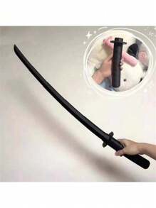 1/2/3 件趣味伸缩剑 - 3D 打印塑料武士刀，适合角色扮演、实景角色扮演游戏和舞台表演 - 彩色 - 查看 6