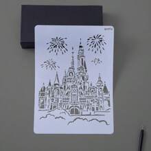 Creative Architecture Series Painting Template Cross Border Hollow City