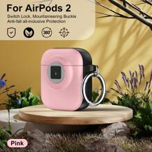 创意相机锁式保护壳，兼容 Apple Airpods 第四代，防震，独特设计，适合男女，时尚第四代锁保护套 - 彩色 - 查看 11