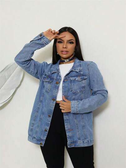 Aming Jeans Max Jaqueta Com Barra