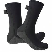 Calcetines de neopreno de 3MM de grosor unisex, calcetines de natación resistentes al deslizamiento y al frío para deportes acuáticos de invierno como buceo, surf y esnórquel