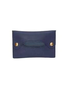 1pc Japan And South Korea Simple PU Leather Drawer Bag Portable Mini Facial Tissue Storage Bag Ins Style Car Tissue Box Back To School Travel Travel High Color Value - Multicolor - View 6