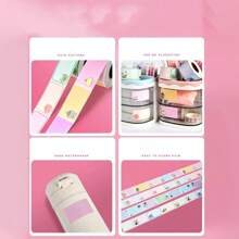 300pcs   & Friends Name Sticker Labels - Cartoon Stickers For Diaries, Office Supplies And Items - Multicolor - View 6