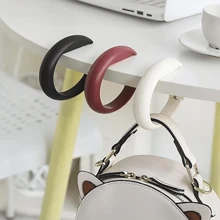 3 PCS Foldable Handbag Hangers For Tables - Portable Desk Hooks For Women's Bags - ABS Material - Ideal For Cafes, Libraries, And More