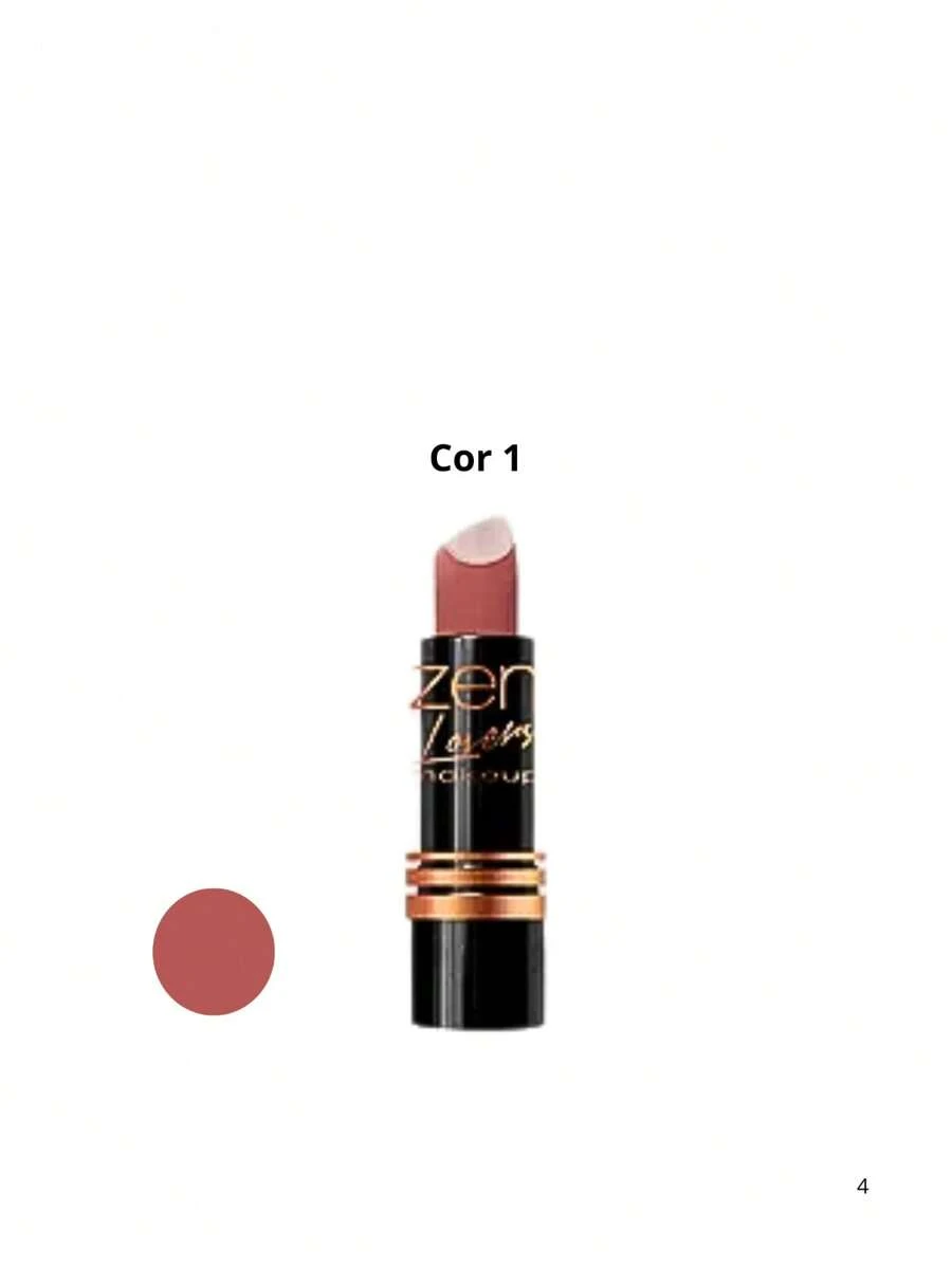 Zen Lovers Creamy Lipstick With Hyaluronic Acid And Vitamin E. - Màu 1 - Xem 1