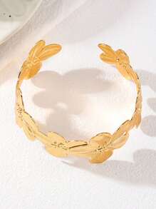 1 件简约几何花瓣串珠手链，适合女士日常佩戴 - 彩色 - 查看 10