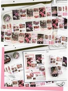 6 * 200 cm wasserabweisender selbstklebender Kontostreifen Landschafts-Aufkleber Dekorativer Handyhülle Tassen-Aufkleber