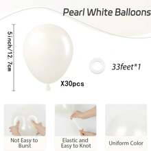 10/20/30/40/50pcs Pearl White Balloons 18/12/10/5 Inches, Pearl White Latex Party Balloons Used For Weddings, Engagements, Bridal Showers, Birthday Party Decorations