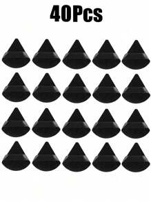 50/20/10/5/1pc Reusable Triangle Makeup Sponges, Multi-Functional Cosmetic Tools Suitable For Foundation, Primer, BB Cream, Sunscreen, CC Cream, Blush Etc., Perfect Replacement For Brushes, Ideal For Travel And Home Use